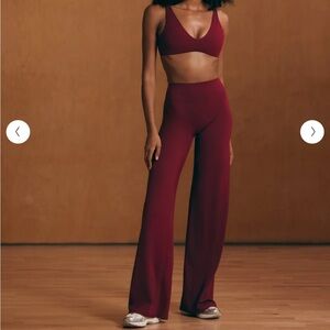 ONER ACTIVE ROSEWOOD STRAIGHT LEG BOTTOMS